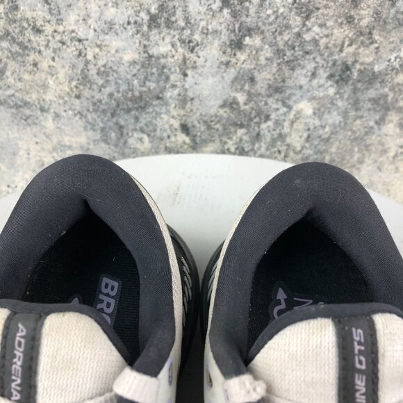 Brooks Women's Size 8 WIDE Adrenaline GTS 23 Grey Lace-Up Running Shoes 1203811 - Picture 4 of 16